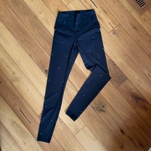 Crush it Legging-Black Dottie Print XS